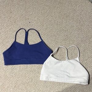 Athleta Blue and White Sports Bras